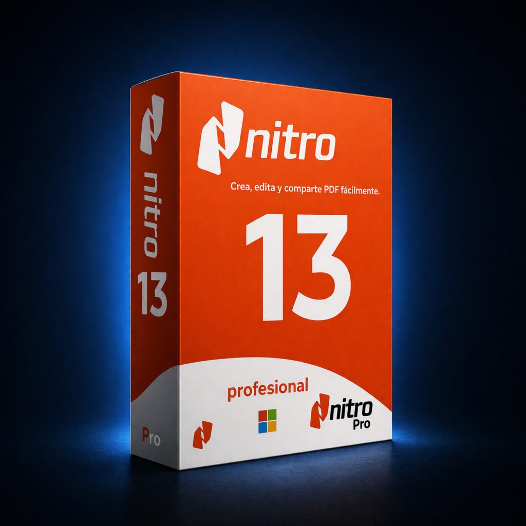 Nitro PDF Pro 13 Licencia Digital Original PC (1 Dispositivo – Uso Permanente)