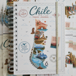 Travel Journal Chile - Bitácora de Viajes para Registrar tus Aventuras