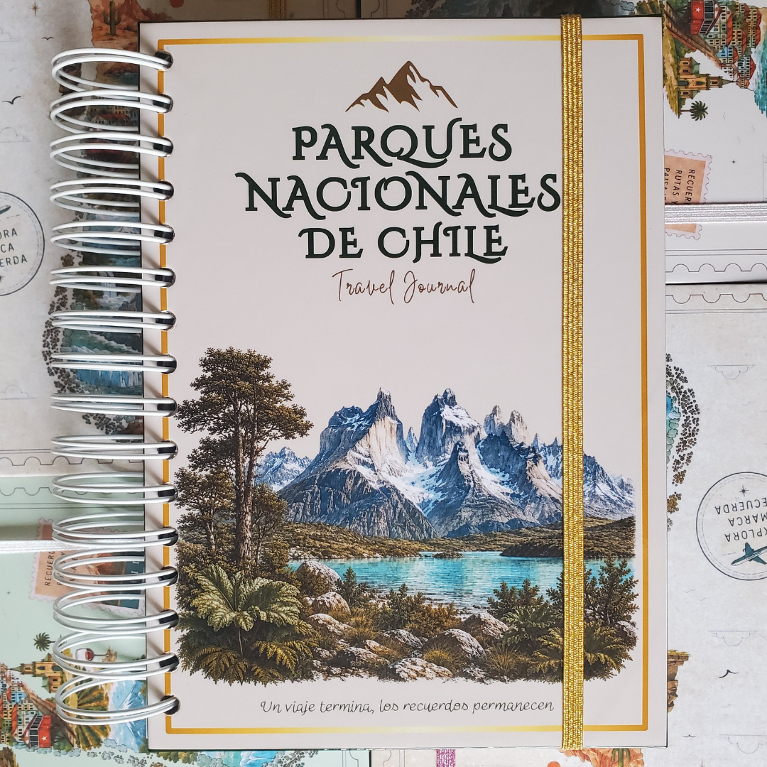 Parques Nacionales de Chile Travel Journal - Bitácora para Registrar tus Aventuras
